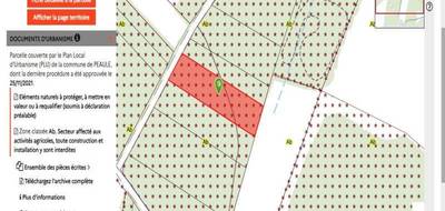 Terrain seul à Péaule en Morbihan (56) de 3234 m² à vendre au prix de 8400€ - 2