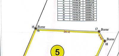 Terrain seul à Saint-Césaire-de-Gauzignan en Gard (30) de 671 m² à vendre au prix de 106000€ - 3