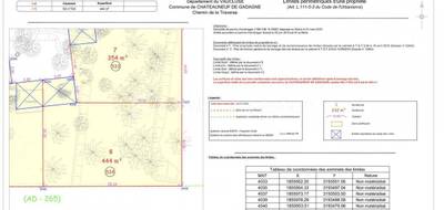 Terrain seul à Châteauneuf-de-Gadagne en Vaucluse (84) de 444 m² à vendre au prix de 168000€ - 4