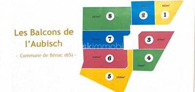 Terrain seul à Bénac en Hautes-Pyrénées (65) de 1471 m² à vendre au prix de 95940€ - 1
