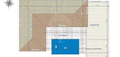 Terrain seul à Margon en Hérault (34) de 925 m² à vendre au prix de 202000€ - 1