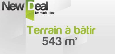 Terrain seul à Hesdin-l'Abbé en Pas-de-Calais (62) de 543 m² à vendre au prix de 81000€ - 1