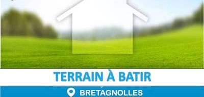 Terrain seul à Bretagnolles en Eure (27) de 1010 m² à vendre au prix de 60000€ - 2