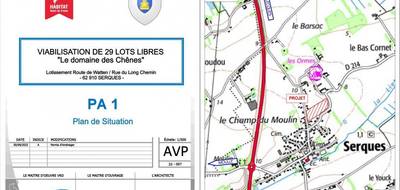 Terrain seul à Serques en Pas-de-Calais (62) de 526 m² à vendre au prix de 77500€ - 4