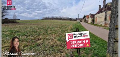 Terrain seul à Vosnon en Aube (10) de 1499 m² à vendre au prix de 22000€ - 1