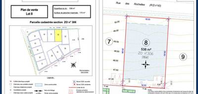 Terrain seul à Pléboulle en Côtes-d'Armor (22) de 538 m² à vendre au prix de 62139€ - 3