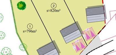 Terrain seul à Richelieu en Indre-et-Loire (37) de 796 m² à vendre au prix de 29000€ - 2