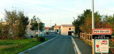 Terrain seul à Puy-du-Lac en Charente-Maritime (17) de 1559 m² à vendre au prix de 43500€ - 2
