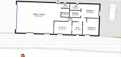 Terrain seul à Plan-de-Cuques en Bouches-du-Rhône (13) de 470 m² à vendre au prix de 230000€ - 3