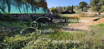 Terrain seul à Cabasse en Var (83) de 500 m² à vendre au prix de 107000€ - 2