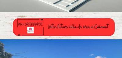 Terrain seul à Calmont en Haute-Garonne (31) de 973 m² à vendre au prix de 73600€ - 1