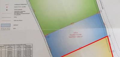 Terrain seul à Landeleau en Finistère (29) de 3701 m² à vendre au prix de 35500€ - 2