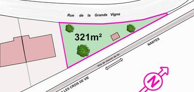 Terrain seul à Saint-Hilaire-de-Riez en Vendée (85) de 321 m² à vendre au prix de 99500€ - 2