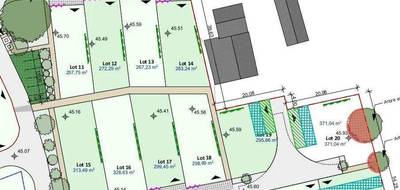 Terrain seul à Châteaubourg en Ille-et-Vilaine (35) de 300 m² à vendre au prix de 78000€ - 1