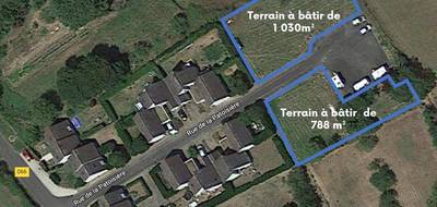 Terrain seul à Marcilly-sur-Maulne en Indre-et-Loire (37) de 1030 m² à vendre au prix de 19500€ - 1