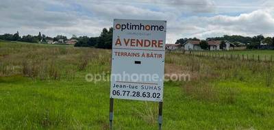 Terrain seul à Bidache en Pyrénées-Atlantiques (64) de 676 m² à vendre au prix de 46000€ - 1