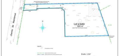 Terrain seul à Saint-Germain-au-Mont-d'Or en Rhône (69) de 822 m² à vendre au prix de 195000€ - 2