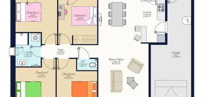 Programme terrain + maison à Ancenis-Saint-Géréon en Loire-Atlantique (44) de 930 m² à vendre au prix de 352625€ - 3