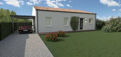 Programme terrain + maison à Saint-Jean-de-Beugné en Vendée (85) de 437 m² à vendre au prix de 163725€ - 1
