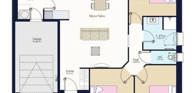 Programme terrain + maison à Nozay en Loire-Atlantique (44) de 347 m² à vendre au prix de 235900€ - 3