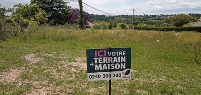 Terrain seul à Oudon en Loire-Atlantique (44) de 465 m² à vendre au prix de 85000€ - 1