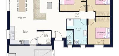 Programme terrain + maison à Haute-Goulaine en Loire-Atlantique (44) de 310 m² à vendre au prix de 280000€ - 3