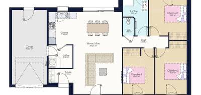 Programme terrain + maison à Fégréac en Loire-Atlantique (44) de 1600 m² à vendre au prix de 269000€ - 3