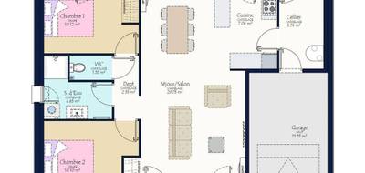 Programme terrain + maison à Sainte-Flaive-des-Loups en Vendée (85) de 326 m² à vendre au prix de 194820€ - 3