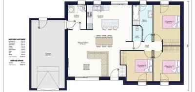 Programme terrain + maison à Saint-Michel-Chef-Chef en Loire-Atlantique (44) de 405 m² à vendre au prix de 395500€ - 3