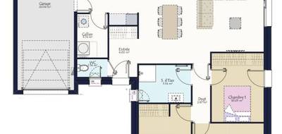 Programme terrain + maison à Pont-Saint-Martin en Loire-Atlantique (44) de 367 m² à vendre au prix de 273900€ - 3