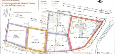 Terrain seul à Saintines en Oise (60) de 502 m² à vendre au prix de 42500€ - 1