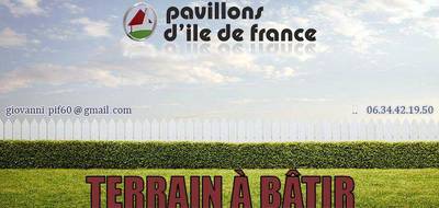 Terrain seul à Breuil-le-Vert en Oise (60) de 462 m² à vendre au prix de 89000€ - 1