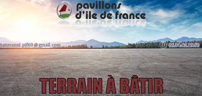 Terrain seul à Butry-sur-Oise en Val-d'Oise (95) de 608 m² à vendre au prix de 160000€ - 1