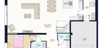 Programme terrain + maison à Étriché en Maine-et-Loire (49) de 357 m² à vendre au prix de 344243€ - 4