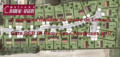 Terrain seul à Saint-Rémy-lès-Chevreuse en Yvelines (78) de 545 m² à vendre au prix de 200000€
