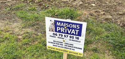 Terrain seul à Sainte-Hermine en Vendée (85) de 533 m² à vendre au prix de 28782€