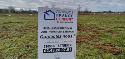 Terrain seul à Fyé en Sarthe (72) de 523 m² à vendre au prix de 18500€