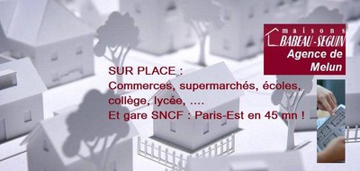 Terrain seul à Nangis en Seine-et-Marne (77) de 570 m² à vendre au prix de 118000€