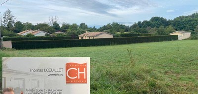 Terrain seul à Cadillac en Gironde (33) de 600 m² à vendre au prix de 120000€