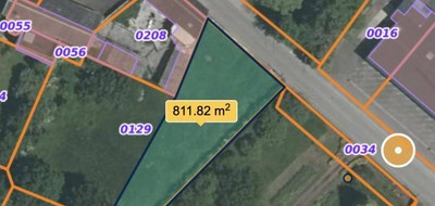 Terrain seul à Poix-de-Picardie en Somme (80) de 811 m² à vendre au prix de 68000€