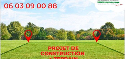 Terrain seul à Louvrechy en Somme (80) de 1100 m² à vendre au prix de 60000€