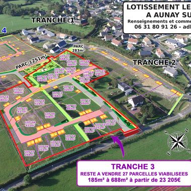 Image du post Aunay-sur-Odon (14) : des terrains à vendre au lotissement « Le Clos Fleuri »