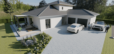 Programme terrain + maison à Penol en Isère (38) de 1381 m² à vendre au prix de 344616€ - 3