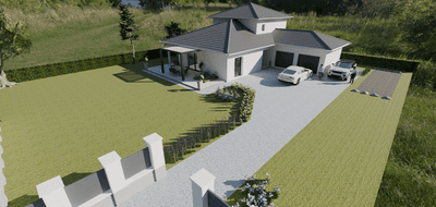 Programme terrain + maison à Penol en Isère (38) de 1381 m² à vendre au prix de 344616€ - 2