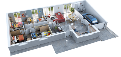 Programme terrain + maison à La Frette en Isère (38) de 600 m² à vendre au prix de 8456€ - 2