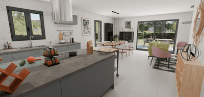 Programme terrain + maison à Gillonnay en Isère (38) de 1127 m² à vendre au prix de 334800€ - 4