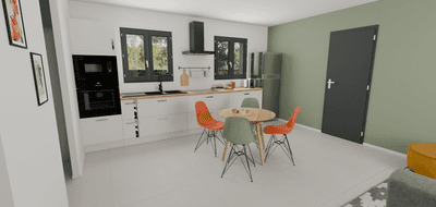 Programme terrain + maison à Nivolas-Vermelle en Isère (38) de 761 m² à vendre au prix de 433500€ - 3