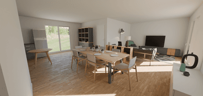 Programme terrain + maison à Saint-Martin-du-Mont en Ain (01) de 992 m² à vendre au prix de 347500€ - 2