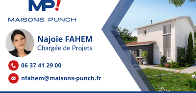 Programme terrain + maison à Vienne en Isère (38) de 85 m² à vendre au prix de 320000€ - 2