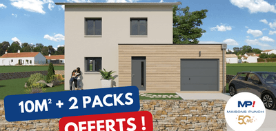 Programme terrain + maison à Andrézieux-Bouthéon en Loire (42) de 96 m² à vendre au prix de 290500€ - 1